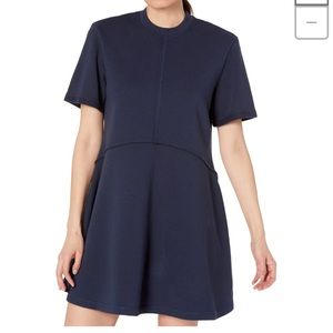 Worn twice Sweaty Betty Revive Tshirt Dress Size L in Navy